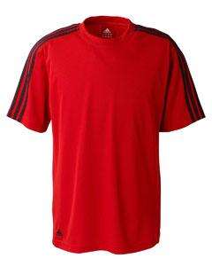 adidas Golf Mens ClimaLite 3 Stripes T Shirt A72  
