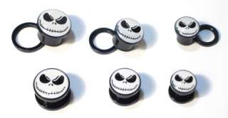 Hot Jack O Lanterns Acrylic Plugs in Different Gauges  