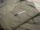 VTG 70s Eddie Bauer Goose Down Puffy Puffer Coat Jacket Olive Green X 