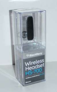 Blackberry HS 700 HS700 Bluetooth Wireless Headset Handsfree w/ Voice 