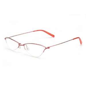  837 prescription eyeglasses (Red)