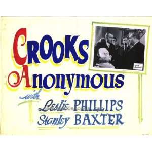  Crooks Anonymous Movie Poster (11 x 14 Inches   28cm x 