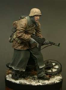 Waffen ss soldier Ardennes 120mm scale 1/16  