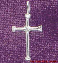 Sterling Silver Cross 10179  