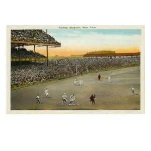  Early Yankee Stadium, New York Giclee Poster Print, 32x24 