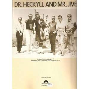    Sheet Music Dr Heckyll and Mr Jive Men At Work 172 