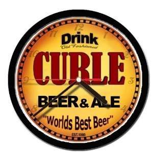  CURLE beer and ale cerveza wall clock 