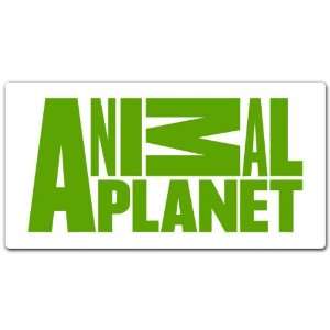 Animal Planet Discovery Channel Emblem Car Bumper Sticker Decal 7x3.5 
