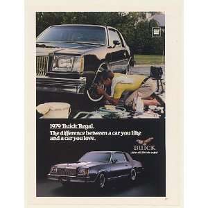  1979 Buick Regal Difference Between Car Like Love Print Ad 