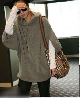  Korean Style Women Ladies Hoodie Loose Knit Sweater Top 1068  