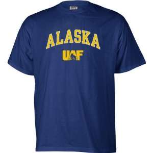  Alaska Fairbanks Nanooks Perennial T Shirt Sports 