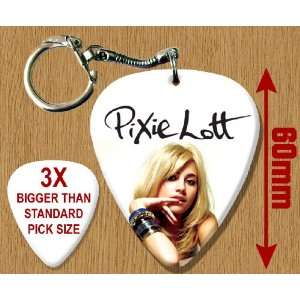  Pixi Lott BIG Guitar Pick Keyring Musical Instruments