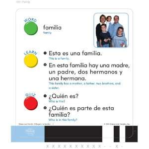  GeoSafari Smart Talk Espanol Card Sets   Set 1 Home and 