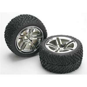  Traxxas TRA5573 Victory Tires Twin Spoke 2.8 in. Wheels 