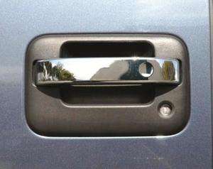 Chrome Door Handle Cover Center Set Ford F150  
