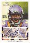 Percy Harvin 09 Topps National Chicle Auto RC  