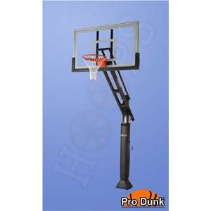  Basketball Hoop   Hoops Pro Dunk Gold Glass Sports 