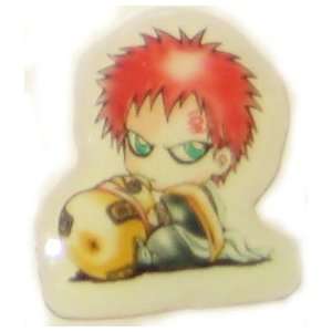  Gaara Animated Angry Baby   Naruto Anime Character Pin 