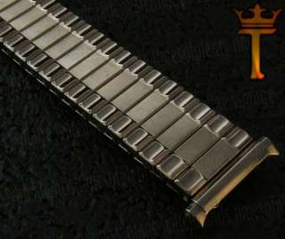NOS 20mm JB Champion Long Stainless Steel Vintage Watch Band  