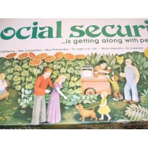  Social Security Is Getting Along with People Board Game 