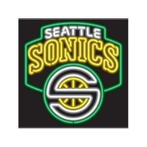 Seattle Supersonics Neon Sign 22 x 22