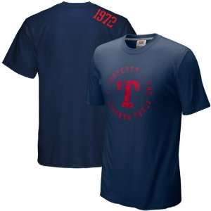  Nike Texas Rangers Navy Blue Around The Horn T shirt 