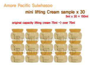 Sulwhasoo mini lifting Cream sample 5m lx 30  