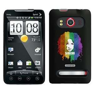  Shakira Rainbow on HTC Evo 4G Case  Players 