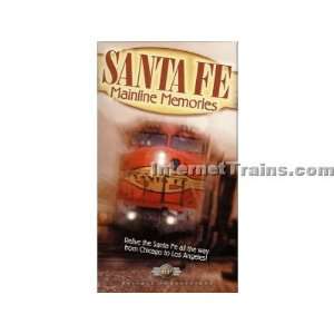  Railway Productions Santa Fe Mainline Memories VHS Toys 