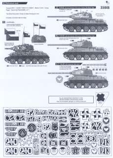   35 Russian T 34 85 TANK Soviet Finnish Polish Czech Yugoslavian  