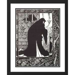  Beardsley, Aubrey 28x36 Framed and Double Matted How Queen 