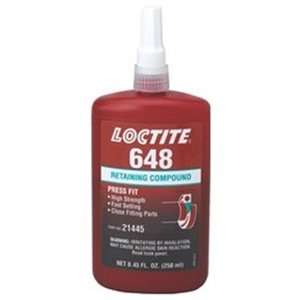  250 mL 648 LOCTITE High Strength Rapid Cure Retaining 