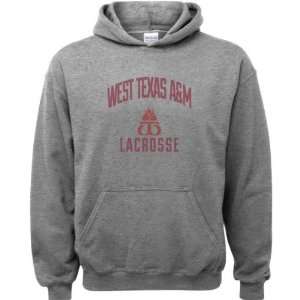 West Texas A&M Buffaloes Sport Grey Youth Varsity Washed Lacrosse Arch 