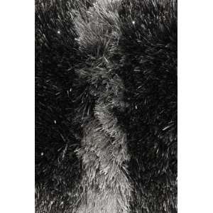  Chandra   Mercury   MER 6912 Area Rug   5 x 76   Black 