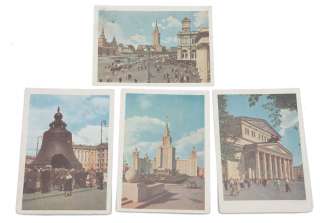 These are very nice original old postcard with Moscow views. There is 