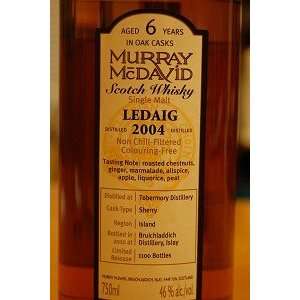  Murray Mcdavid Ledaig 6yr Peated Sherry 2004 750ML 