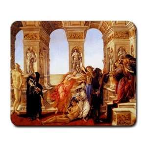   Botticelli The Calumny of Appelles Painting Mouse Pad