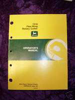 JohnDeere 1518 Flex Wing Rotary Cutter Operators Manual  