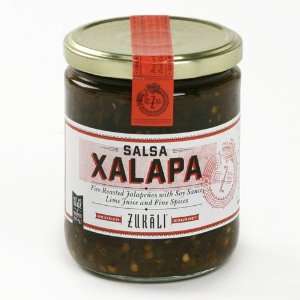 Salsa Xalapa by Zukali (16 ounce)  Grocery & Gourmet Food