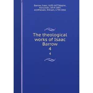   Barrow. Isaac Napier, Alexander, ; Whewell, William, Barrow Books