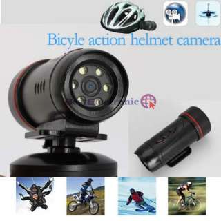 Waterproof HD Sport Helmet Action Camera cam DVR 6 LED  