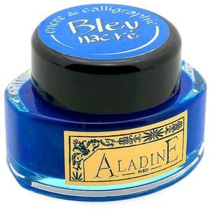 Pearl Blue Calligraphy Ink
