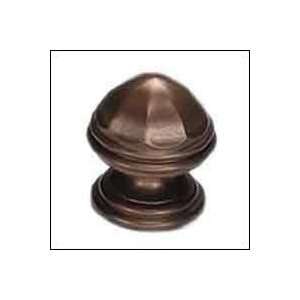 Schaub & Company 736 AsBz Faceted Dome Knob Lacquered 