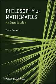 Philosophy of Mathematics An Introduction, (1405189916), David 