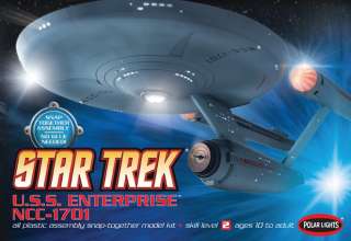 STAR TREK CLASSIC USS ENTERPRISE NCC 1701 1/1000 Blue  