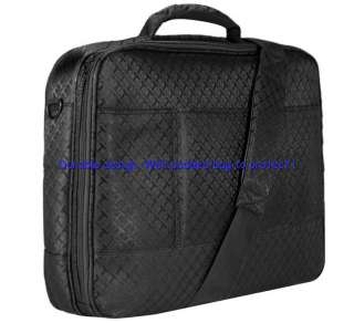 19 laptop case 17.3 wide screen black business briefcase bag 