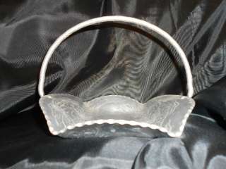   FARBER & SHLEVIN hand wrought #1704 decorative ALUMINUM TRAY W/handle