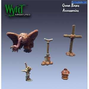  Graveyard Accessories Malifaux Toys & Games