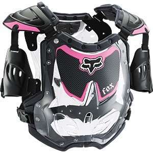  Fox Racing R3 Womens Chest Protector Black/Pink Small 