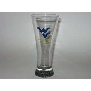  WEST VIRGINIA MOUNTAINEERS 12 oz. Flared Logo Bottoms Up 